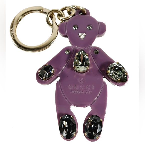 Gucci Other - Gucci 🎄EUC Purple Monkey Keychain/Bag Charm